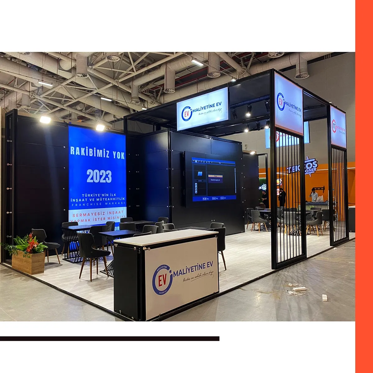 Maliyetine Ev fuar standı
