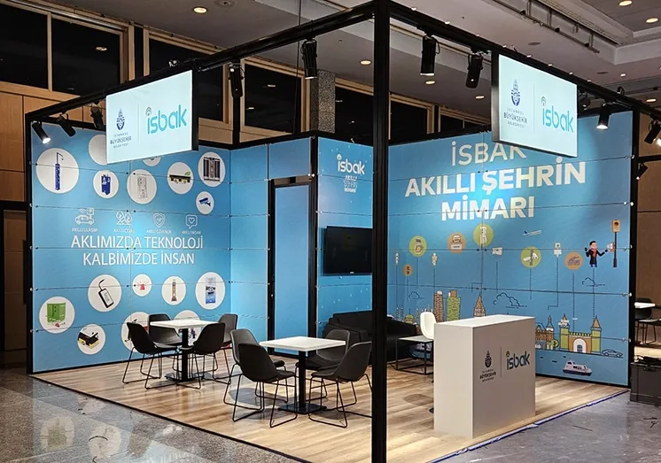 Maxima sistem modüler fuar standı kiralama