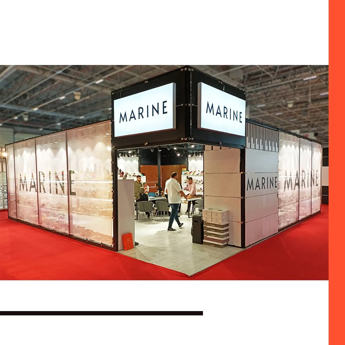 Marine Shoes fuar standı