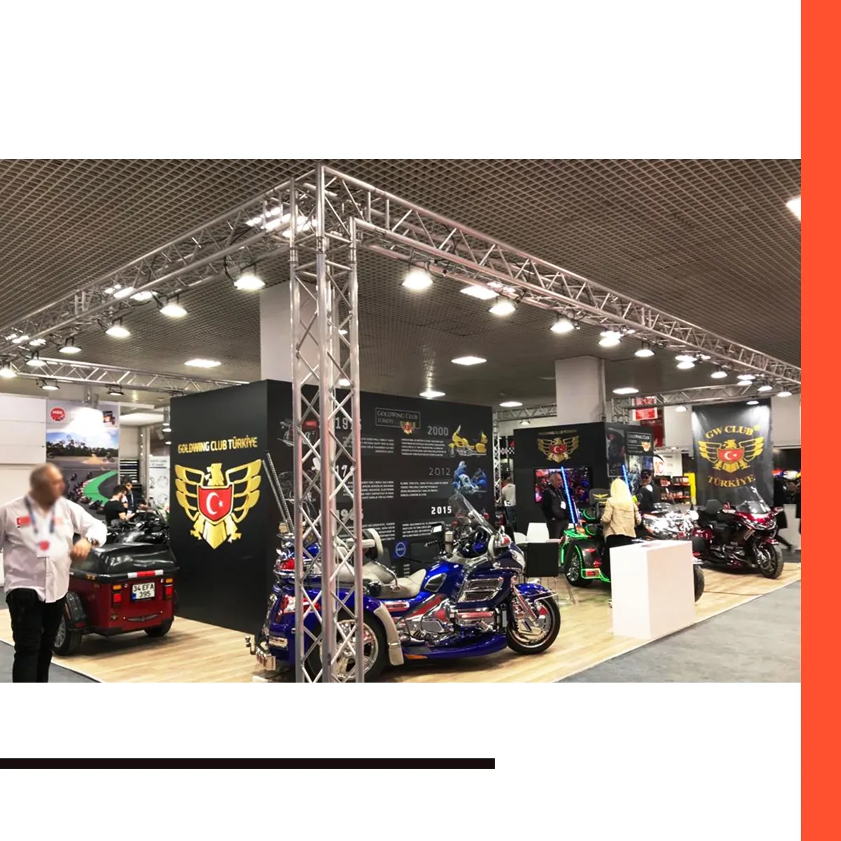 Goldwing Club fuar standı