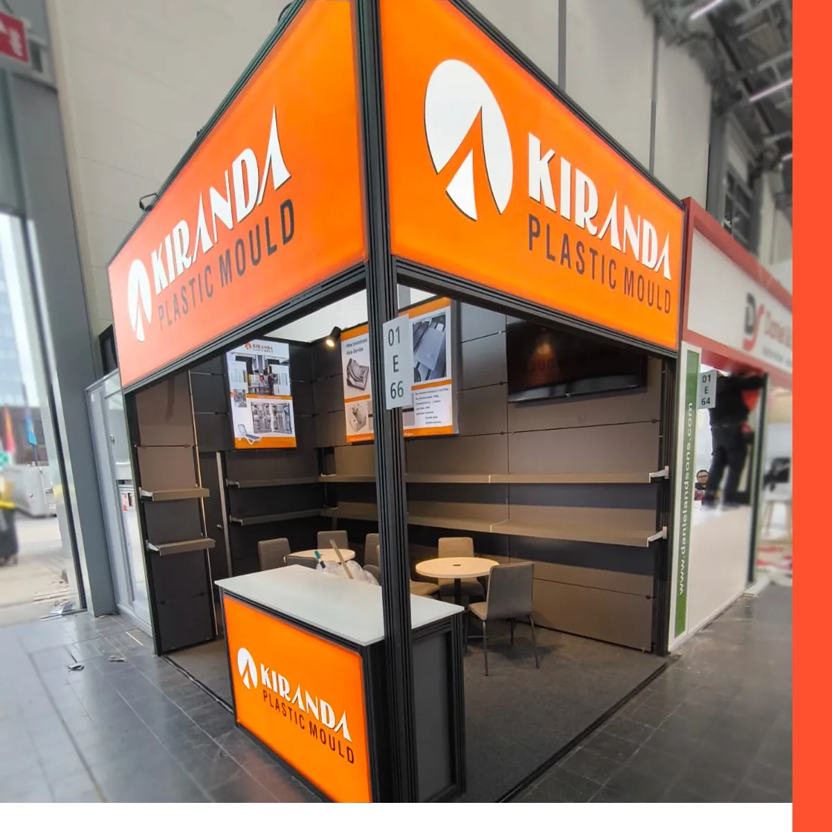 Kiranda fuar standı